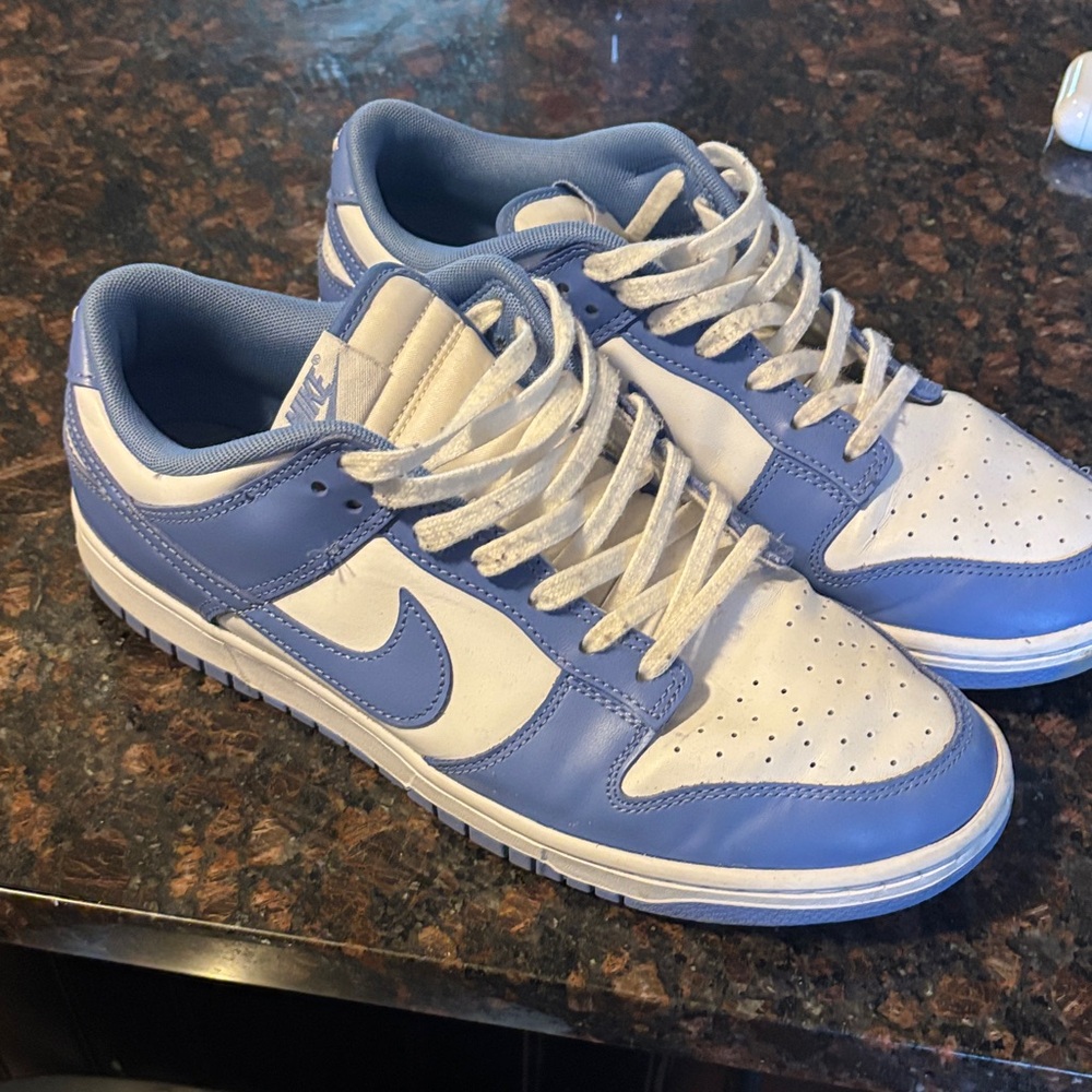 Nike Blue and White Athletic Shoes